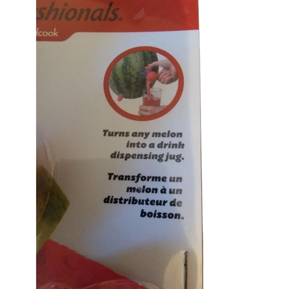 NIB New PROfreshionals By Goodcook Melon Tap Watermelon Tool